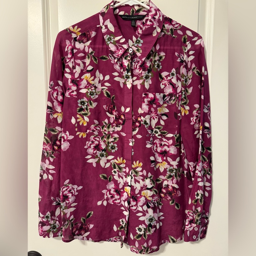 White House black market blouse